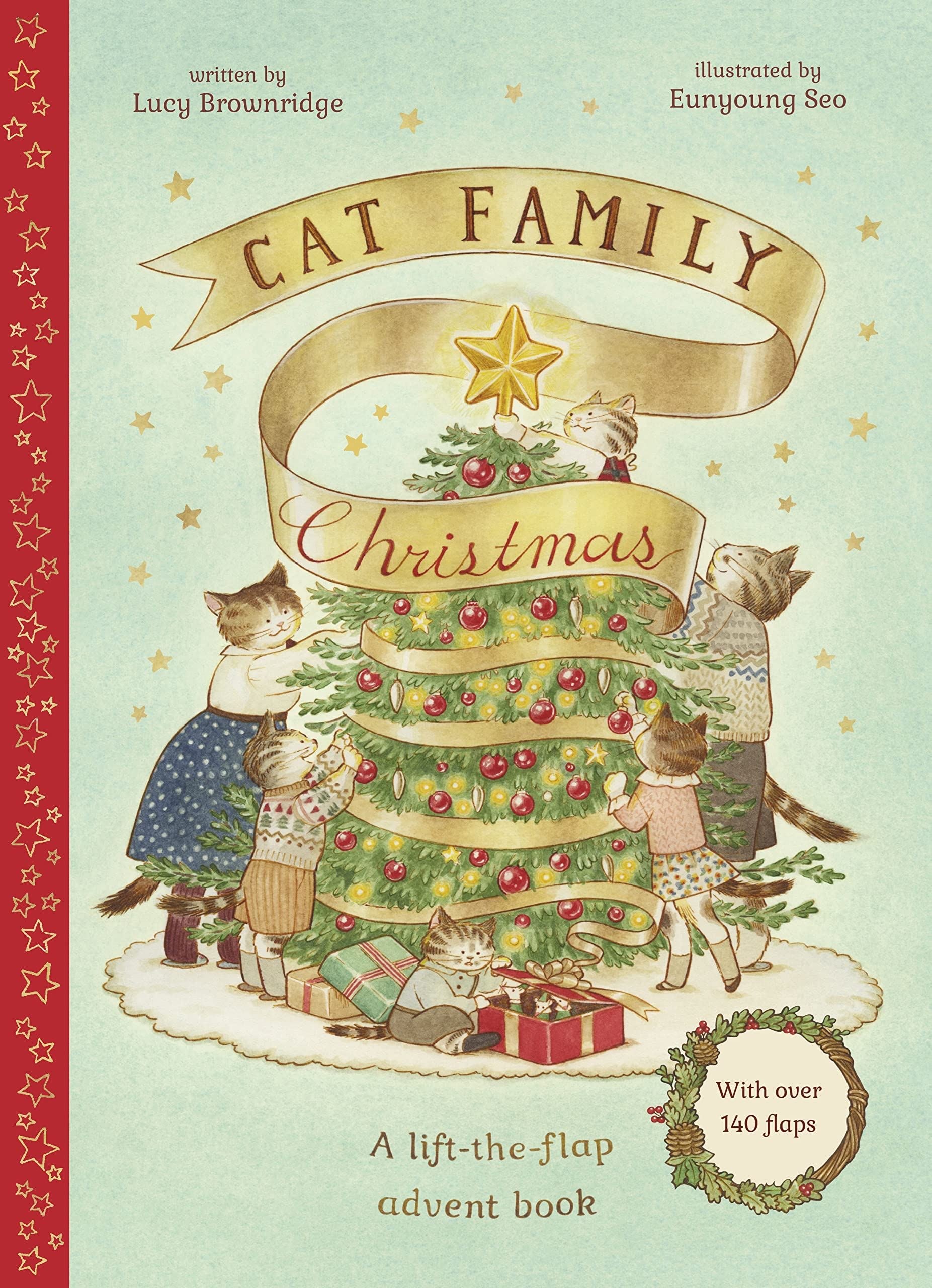 Cat Family Christmas Lift the Flap