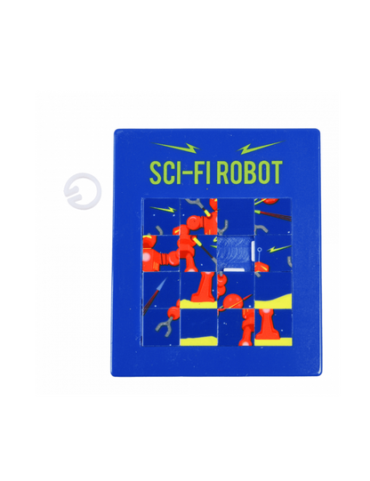 Sci-Fi Robot Slide Puzzle