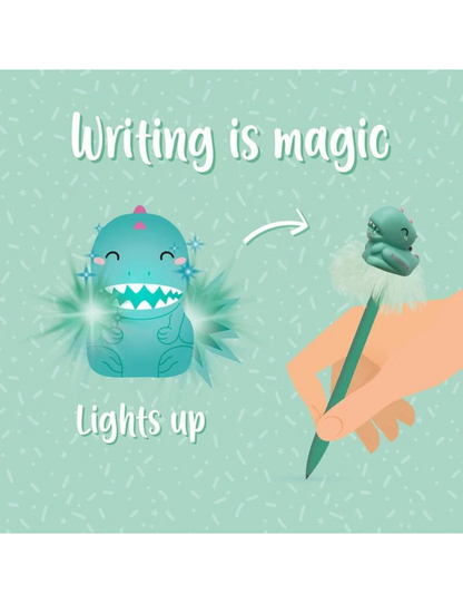 Ballpoint Pen With Light - Writing is Magic - Dino