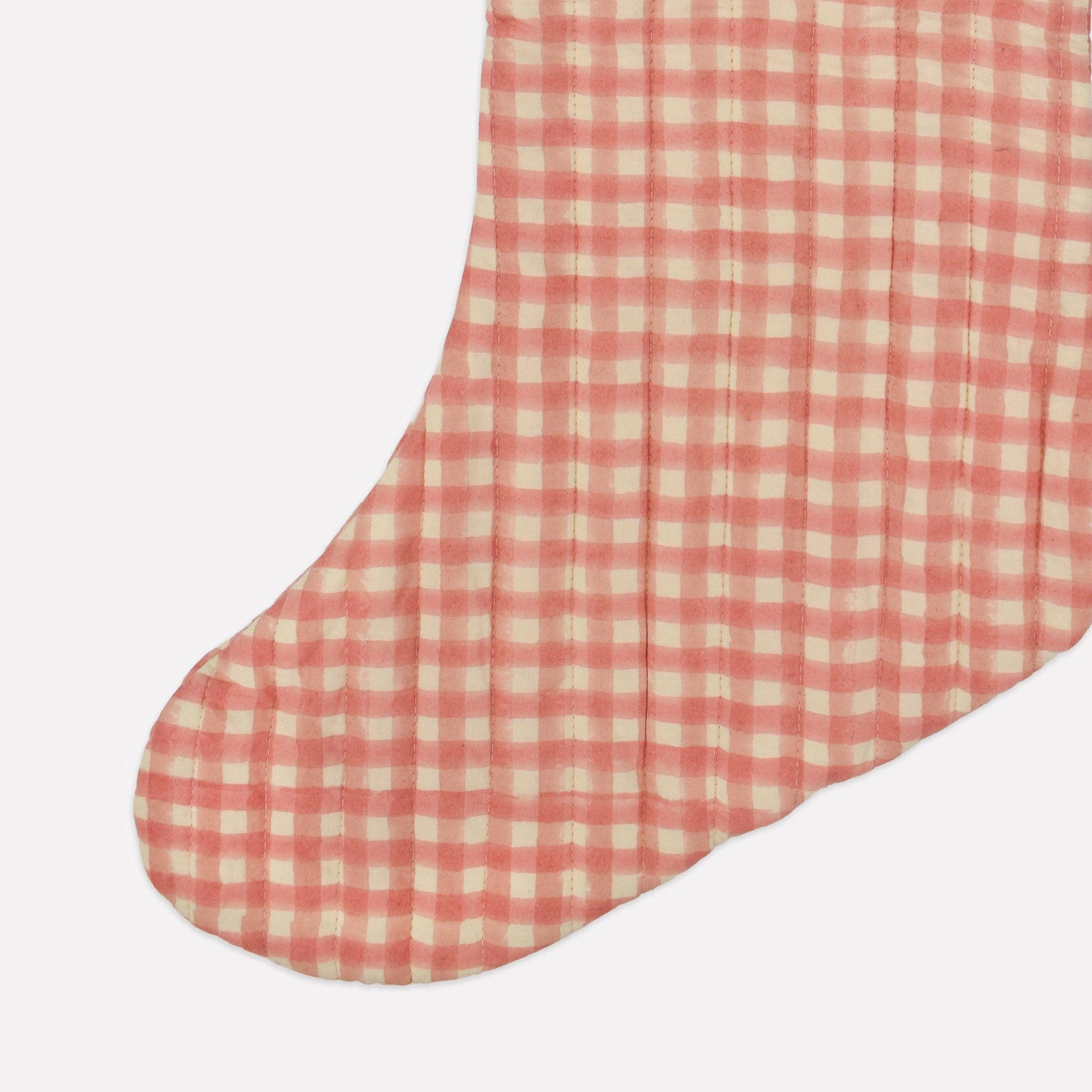 Christmas Stocking | Gingham | Floss