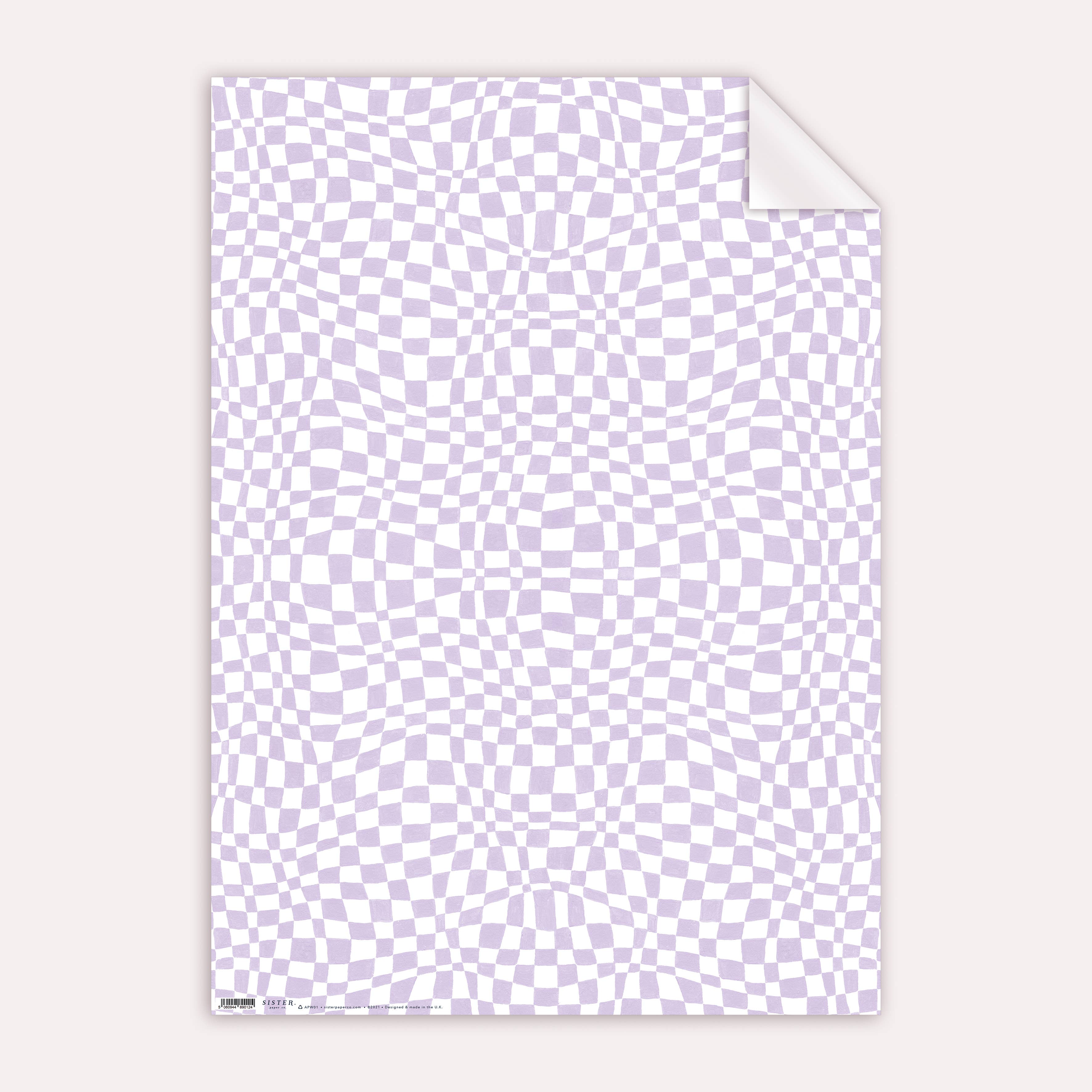 Checkerboard Gift Wrap Sheet | Wrapping Paper | Craft Paper