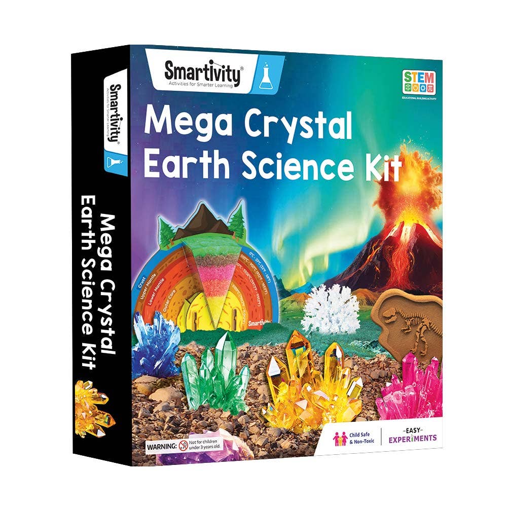 Smartivity Mega Crystal Earth Science Kit