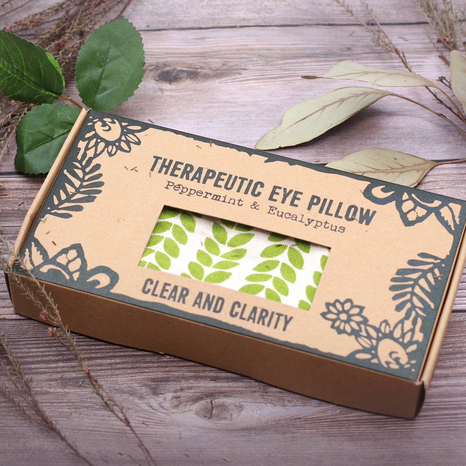 Agnes &amp; Cat Eye Pillow -  Clear &amp; Clarity