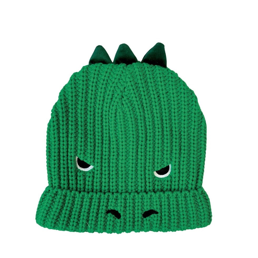 T-Rex Knitted Hat 3-6 Years