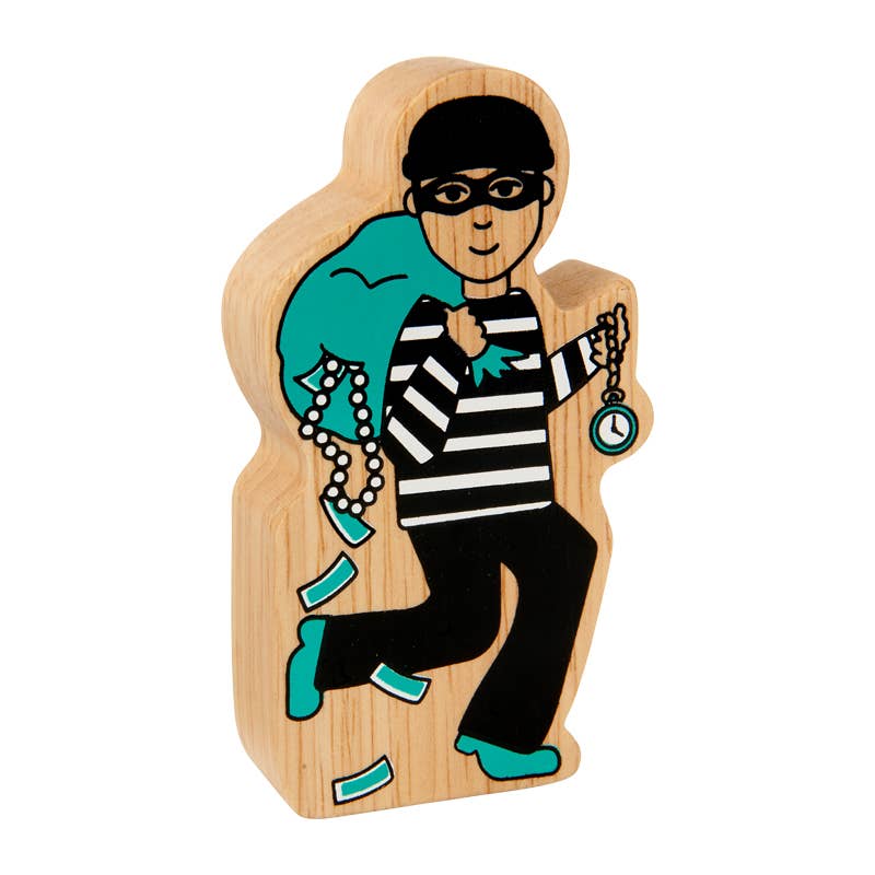 Natural Black &amp; White Burglar