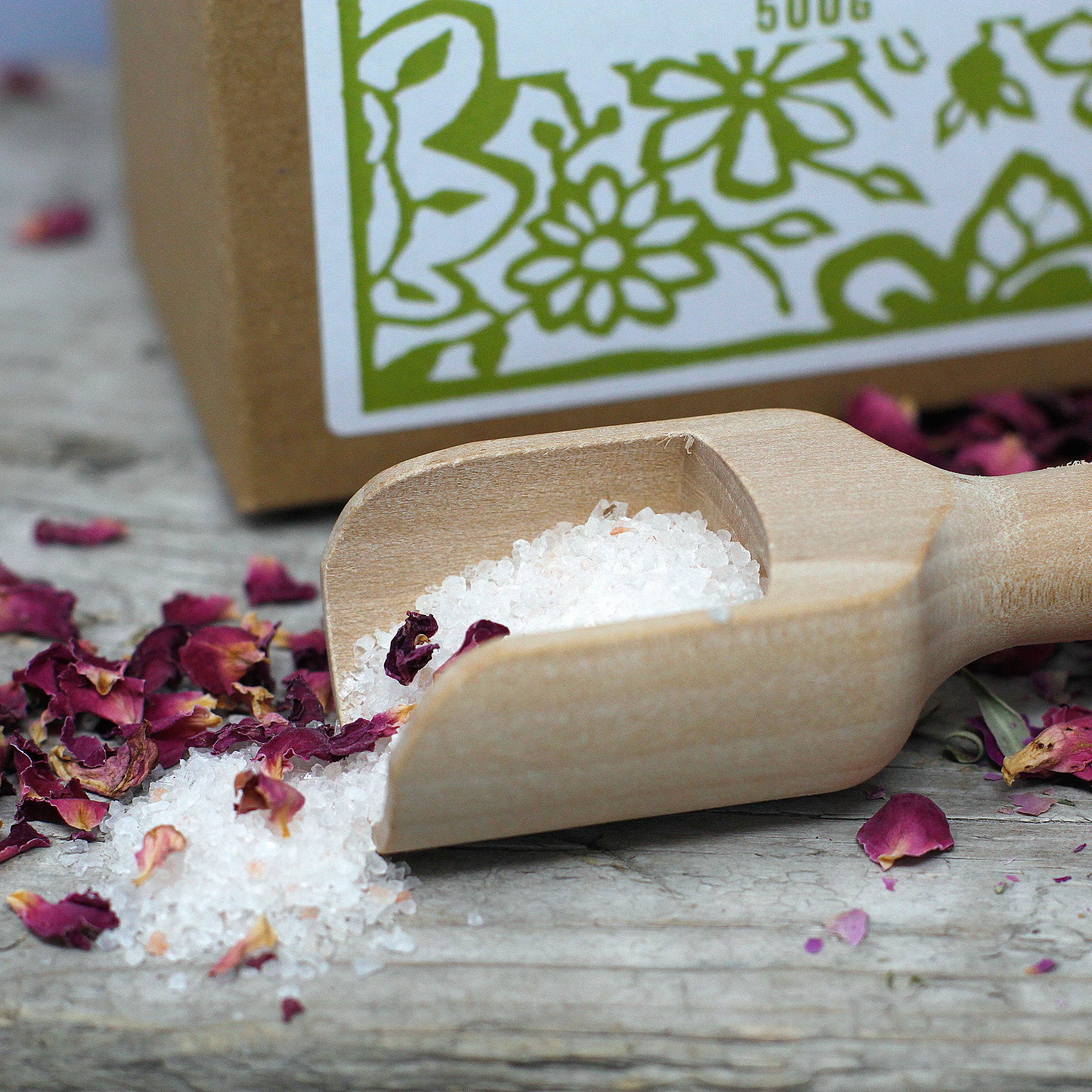 500g Himalayan Bath Salts - Grapefruit &amp; Geranium