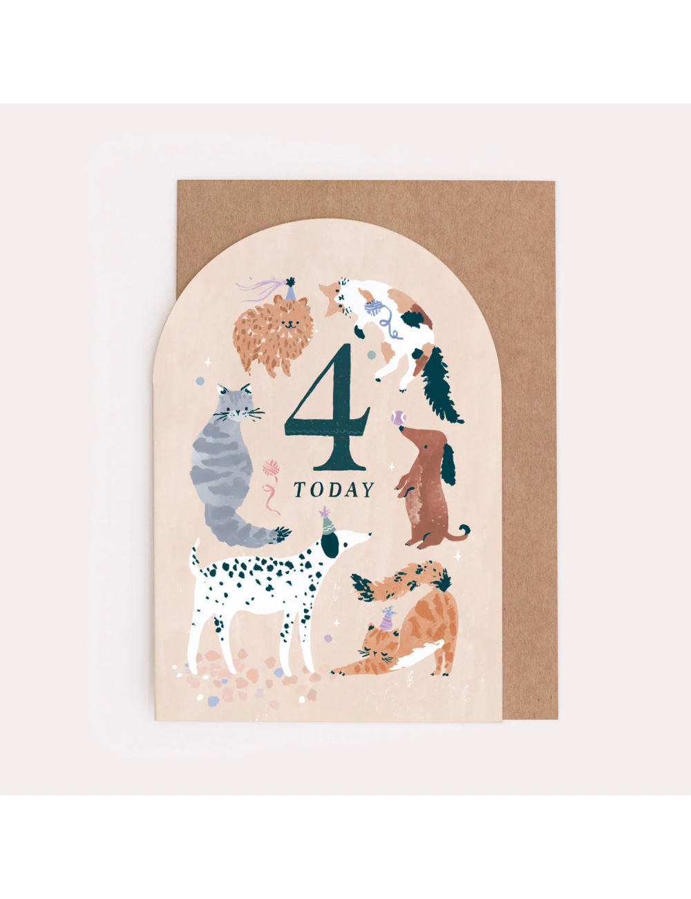 Age 4 Birthday Card