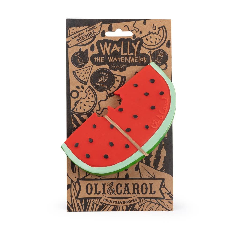 Wally the Watermelon - Natural Baby Teether