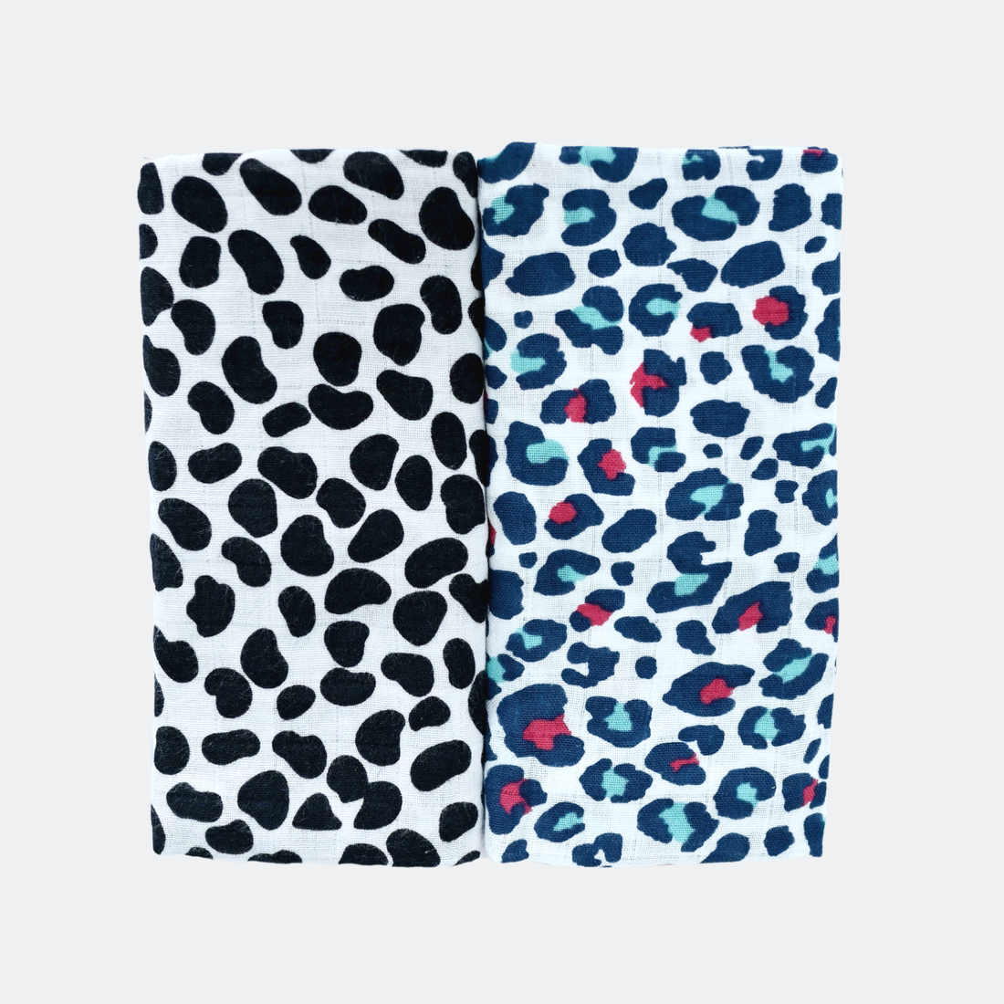 Animal Print Sensory Muslin 2 Pack