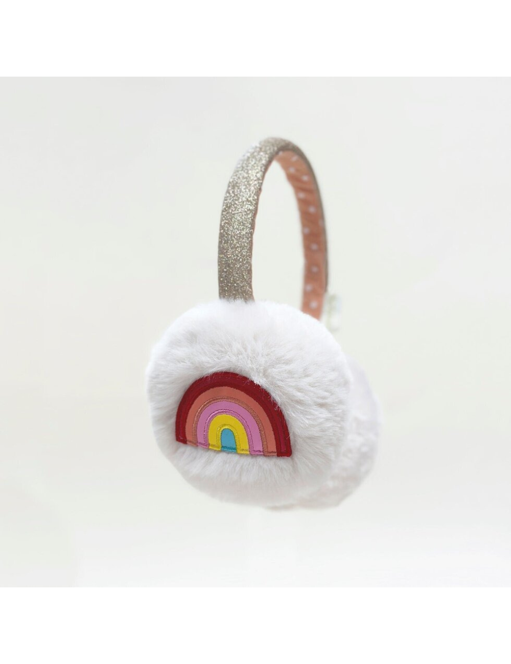 Colour Pop Rainbow Earmuffs