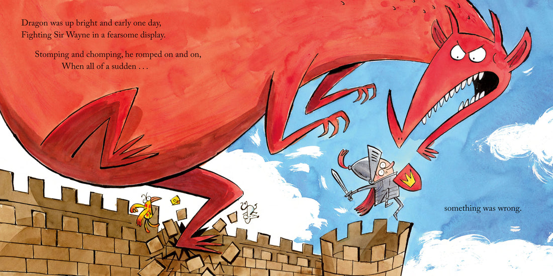 Dragon with the Blazing Bottom