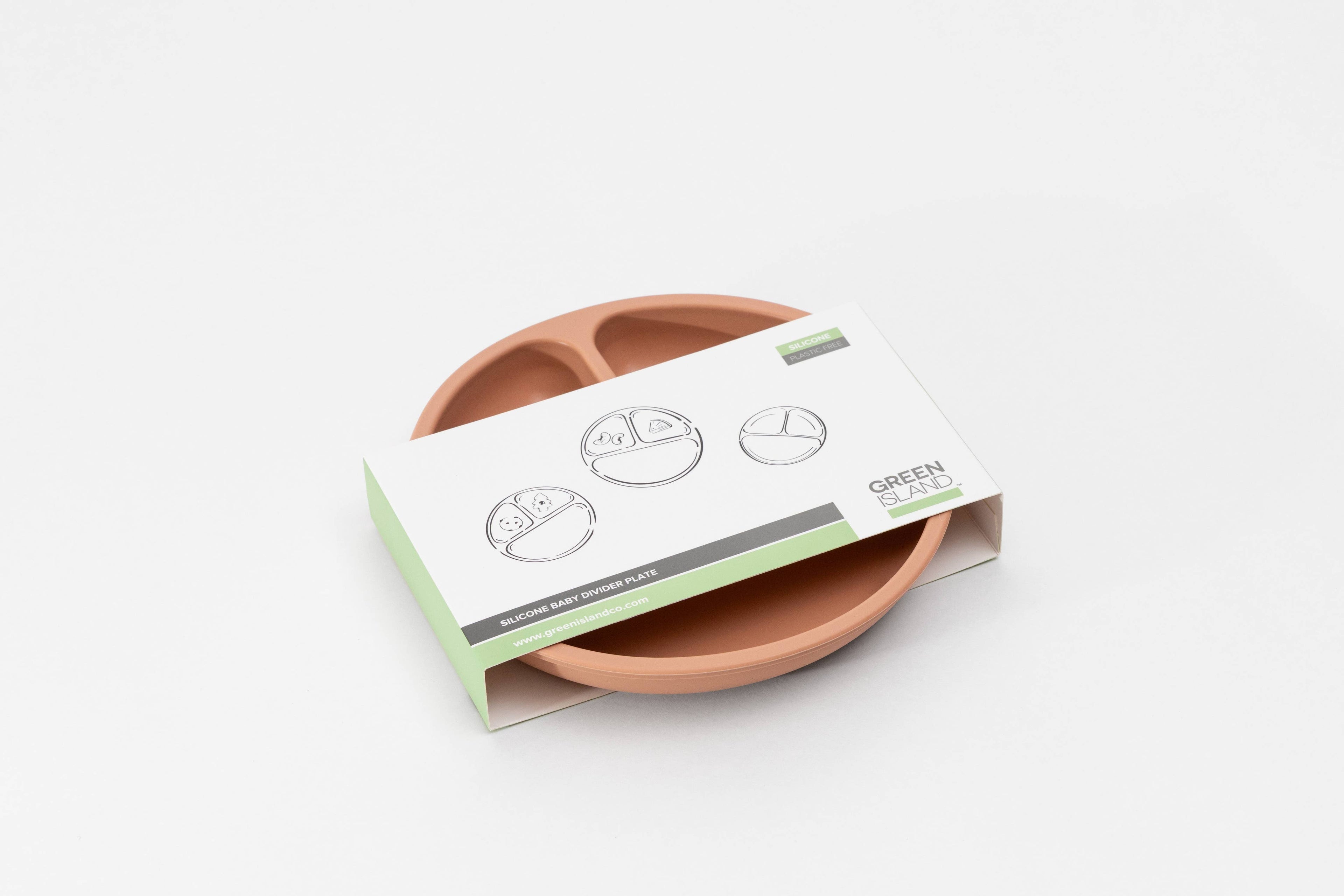 Baby Divider Plate: Mulberry