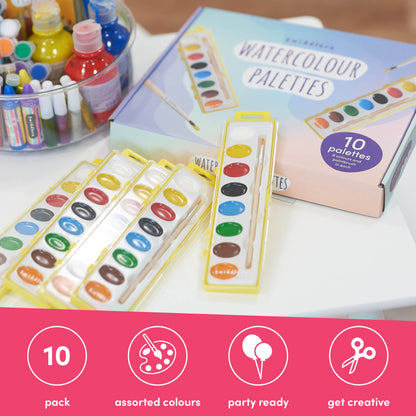 Watercolour Paint Palette Sets