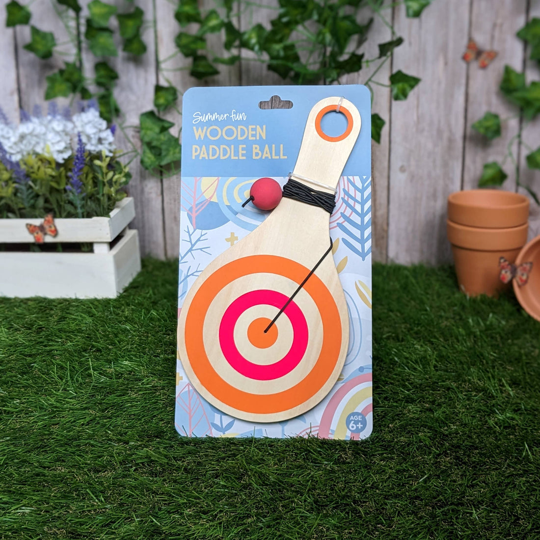 Wooden Paddle Ball - Summer Fun Games