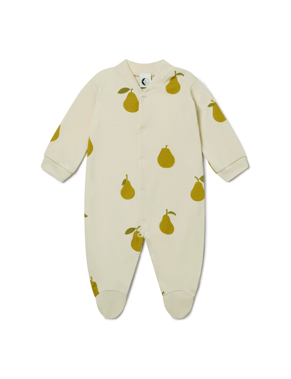 Baby Sleepsuit Pear