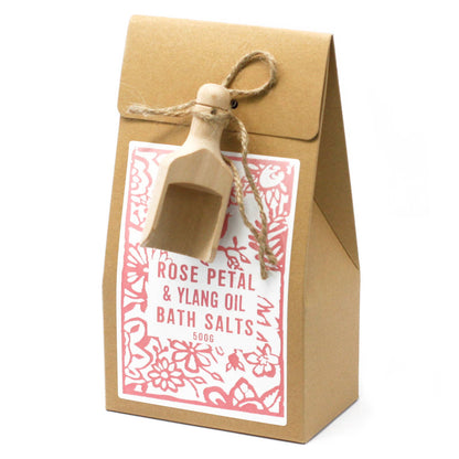 500g Bath Salt - Ylang and Rose Himalayan
