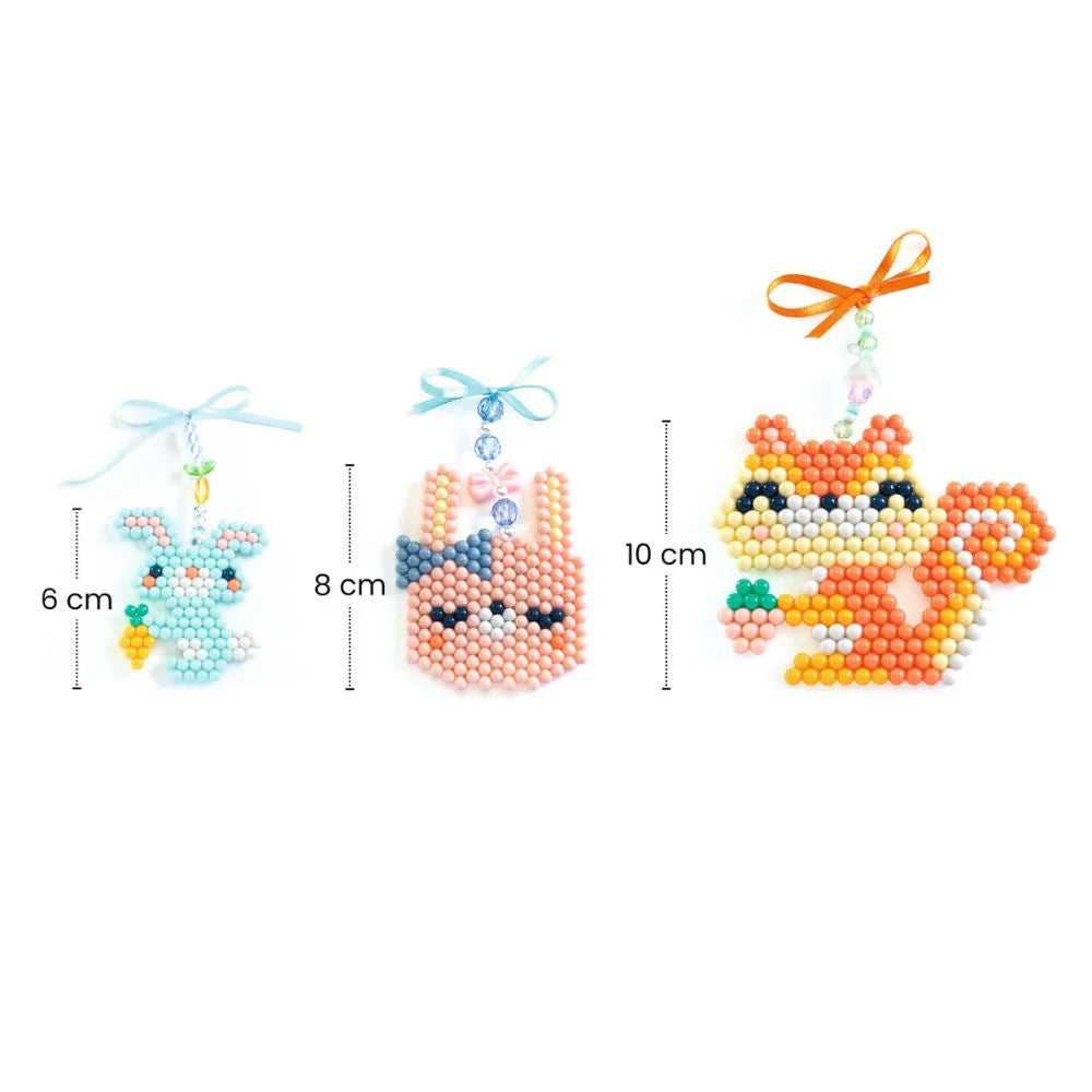 Djeco Water Beads Furry Friends - Make 12 Animals