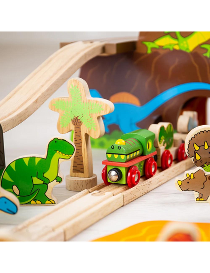 Dinosaur Railway Set