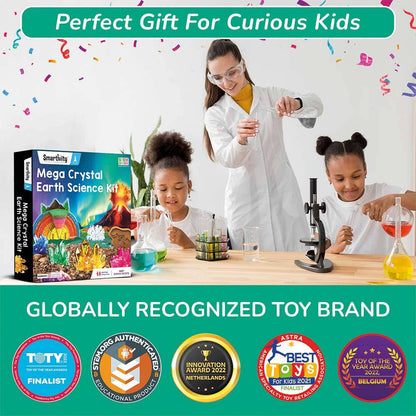Smartivity Mega Crystal Earth Science Kit