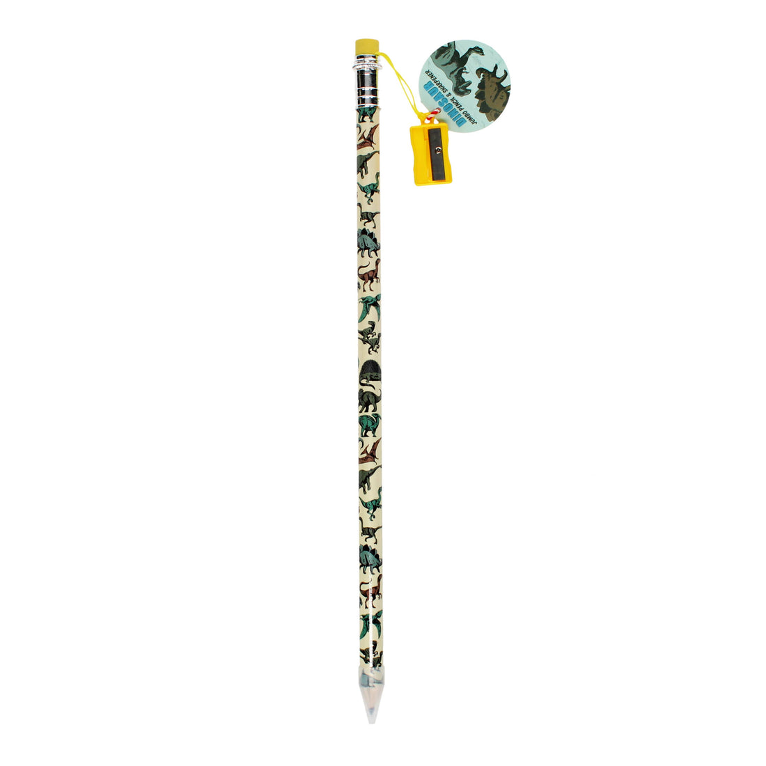 Jumbo pencil with sharpener - Prehistoric Land