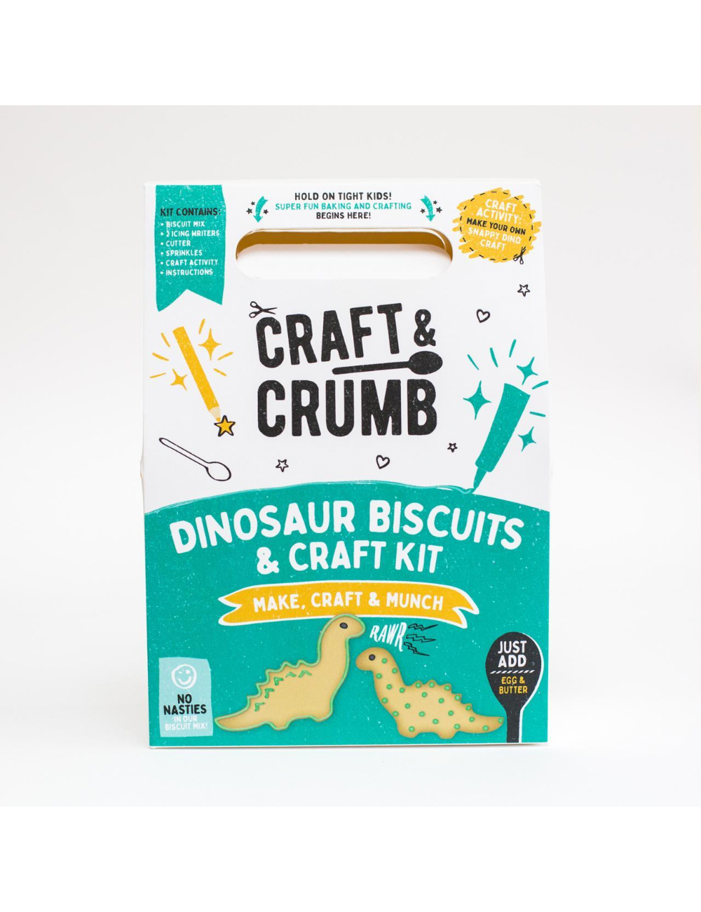 Dinosaur Biscuit Bake and Craft Kit