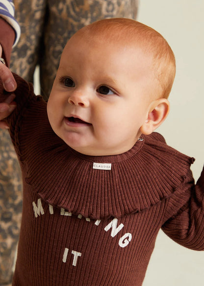 Bobbi Plum Collar Bib