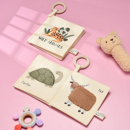 Baby Cloth Book: Safari