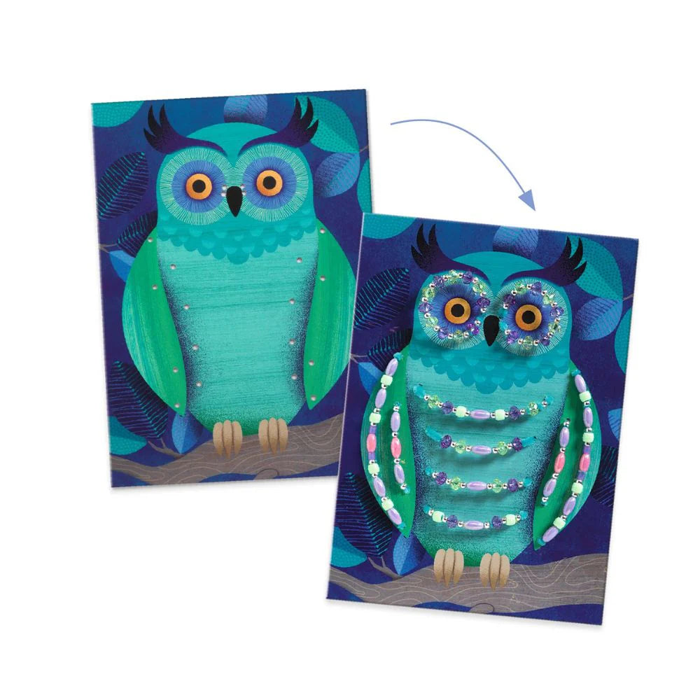 Djeco Threading Beads, Light Up The Night