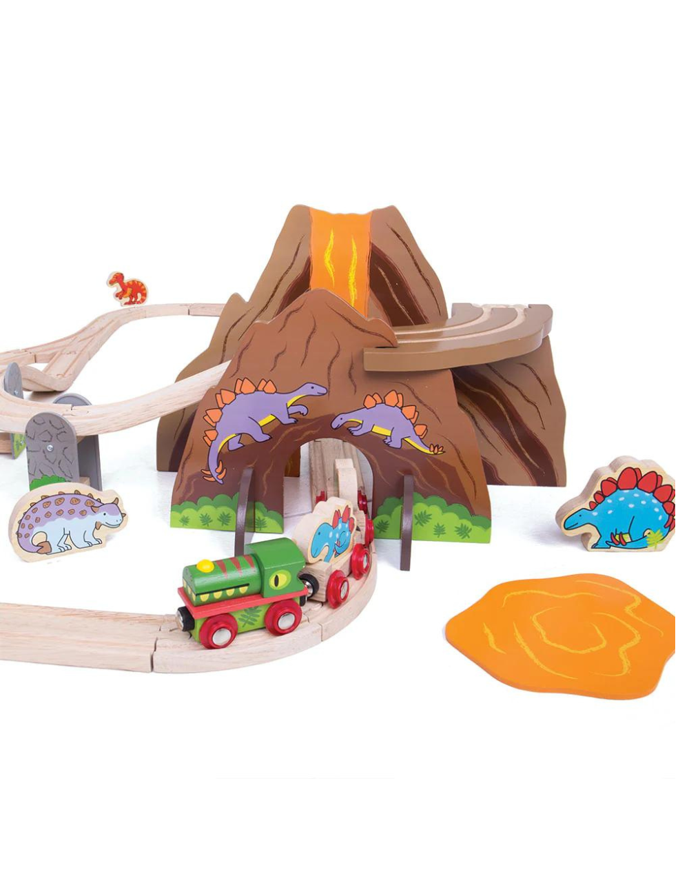 Dinosaur Railway Set