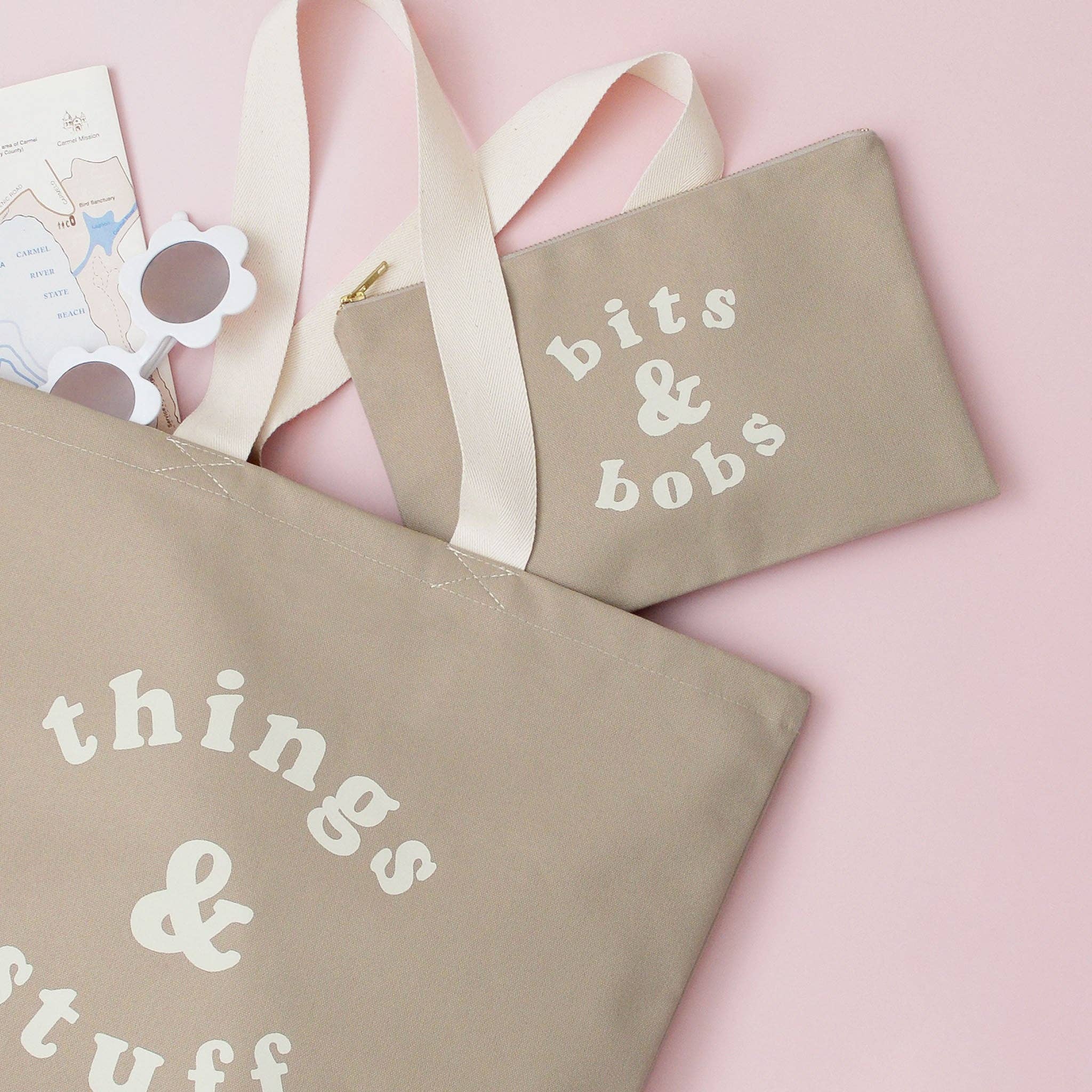 Bits &amp; Bobs - Stone Pouch