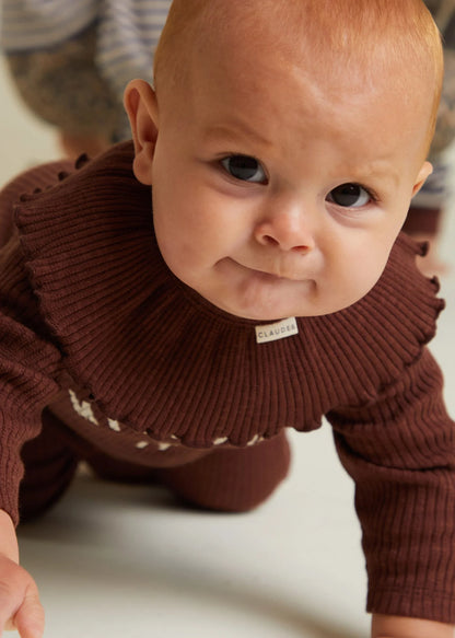 Bobbi Plum Collar Bib