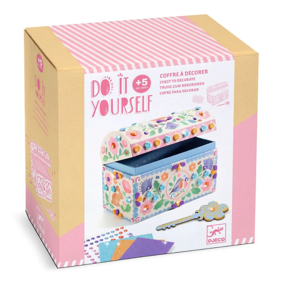 Djeco Chest to Decorate - Precious Treasure