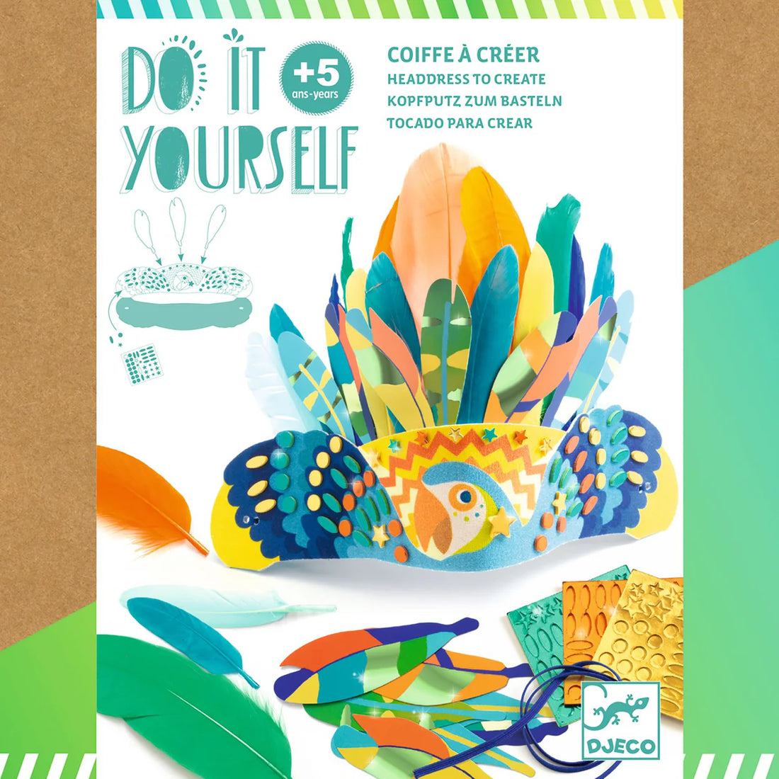 Djeco Do It Yourself - Headdress To Create