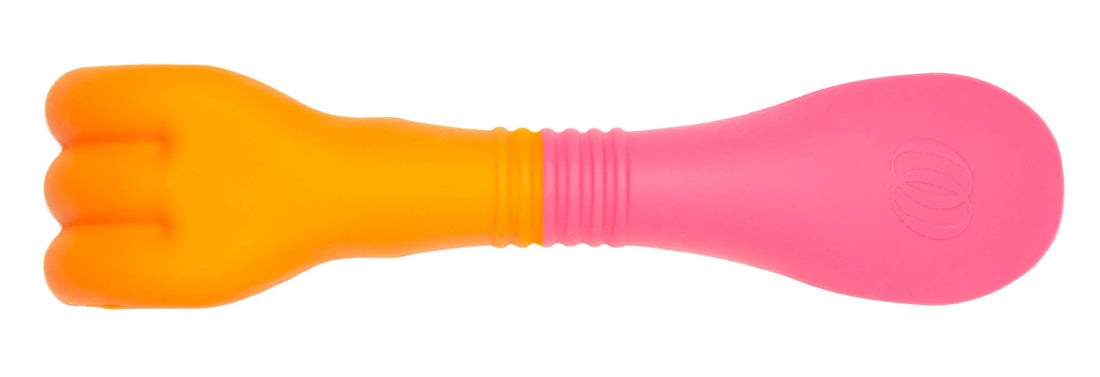Scrunch Double Digger: Flamingo Pink/Pumpkin