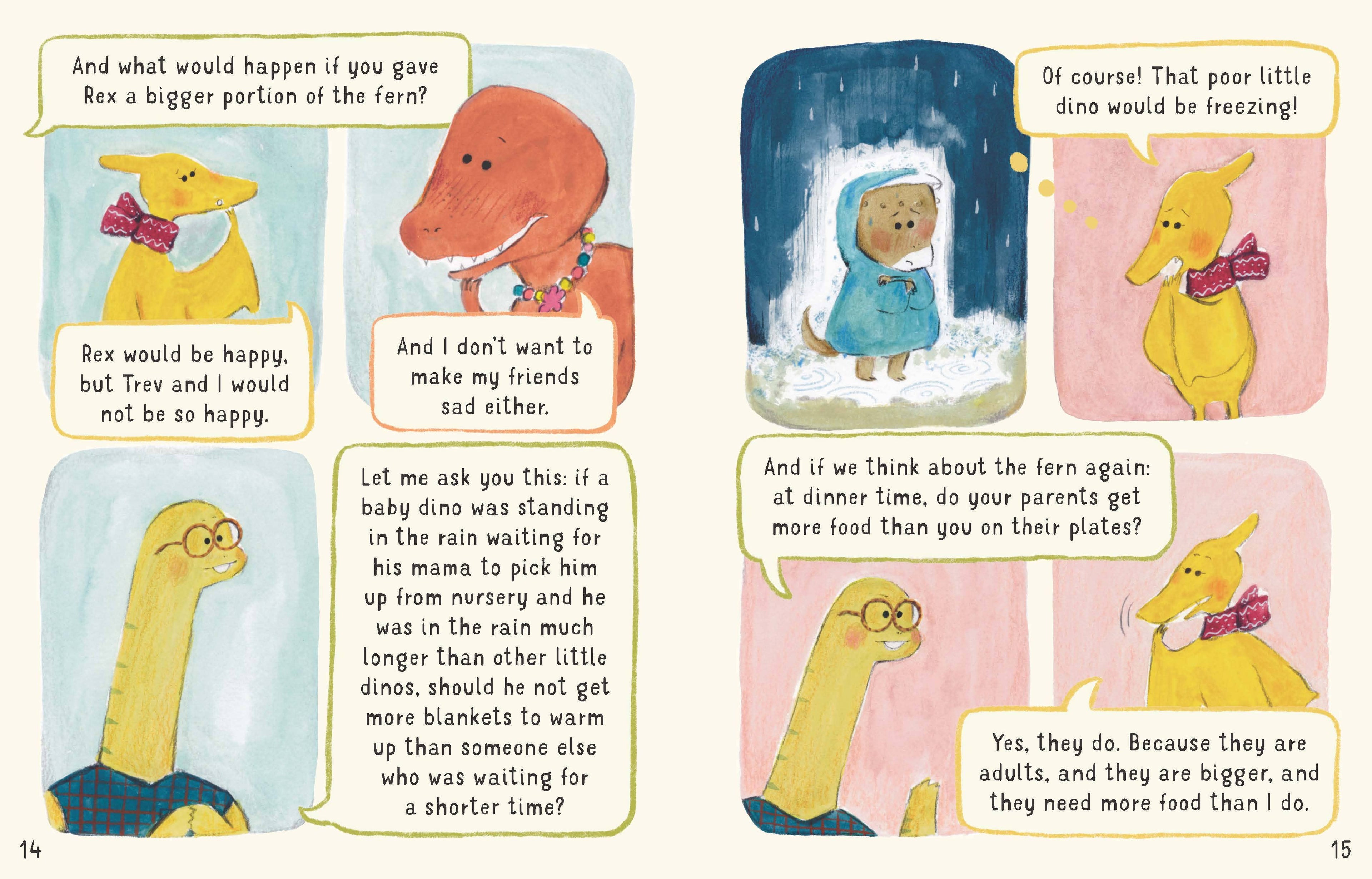 Little Dinosaurs, Big Questions - 10 Thoughtful Stories (Hardback)