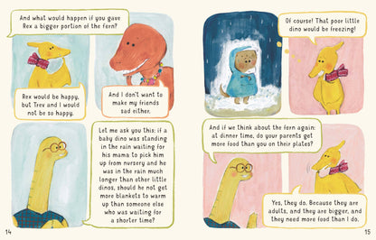 Little Dinosaurs, Big Questions - 10 Thoughtful Stories (Hardback)