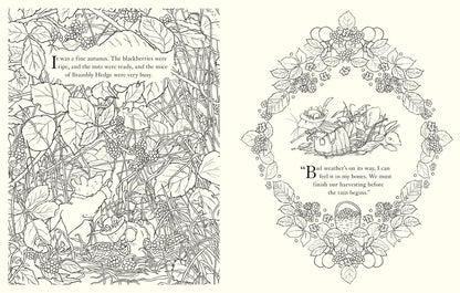 Brambly Hedge Festive Colouring Book