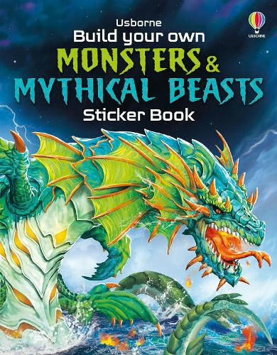 Build Your Own Monsters and Mythical Beasts - Sticker Book