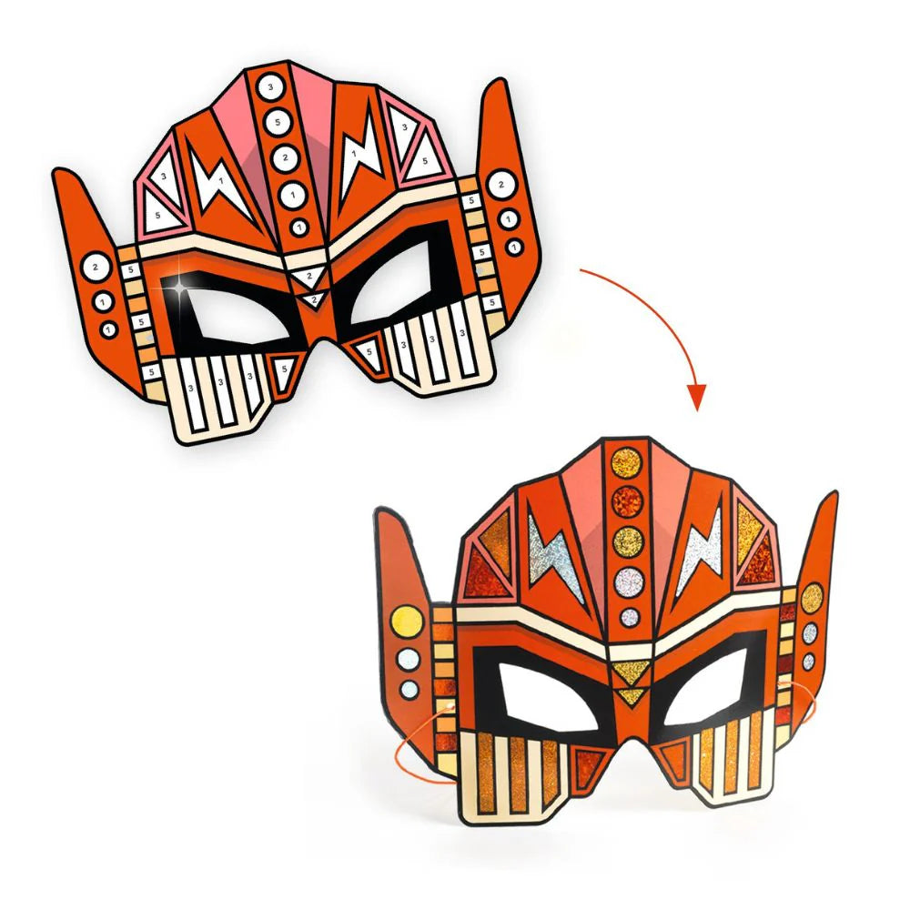 Djeco Do It Yourself - Super Robots Masks To Make