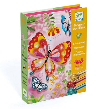 Djeco Butterflies Glitter Sand Art Set