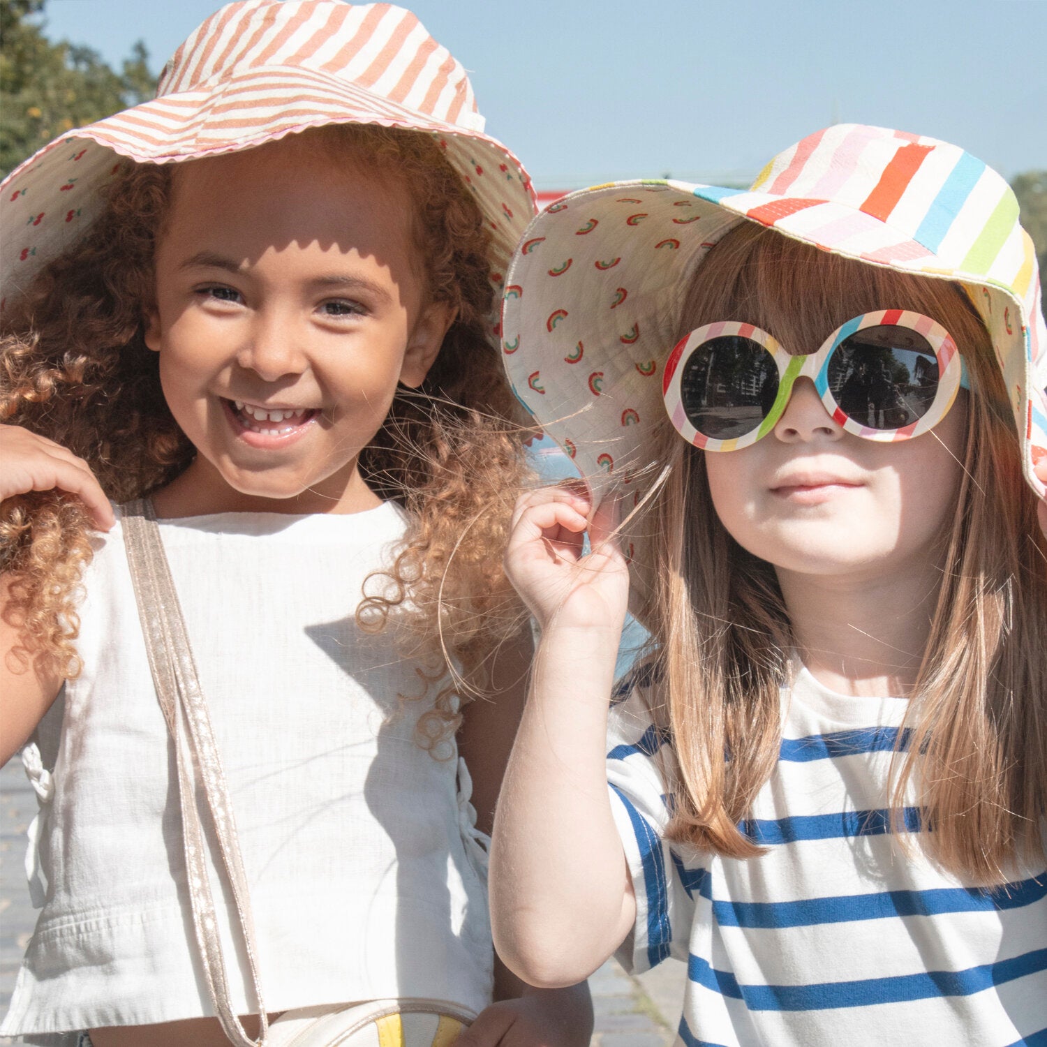 Very Cherry Reversible Sun Hat 3-6 Years