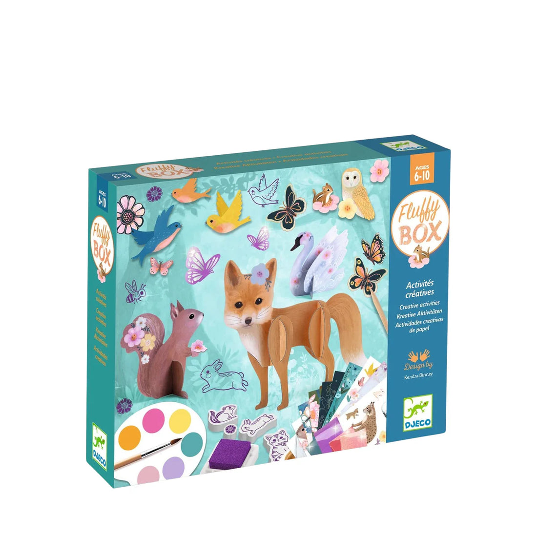 Djeco Creativity Activities - Fluffy Animals