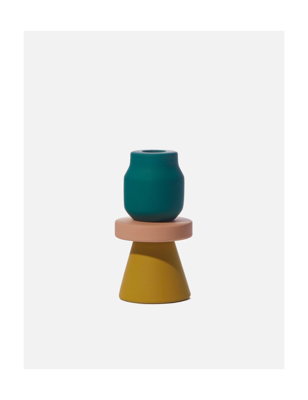 MÆGEN Stacks Candle (Medium) - Forest Green