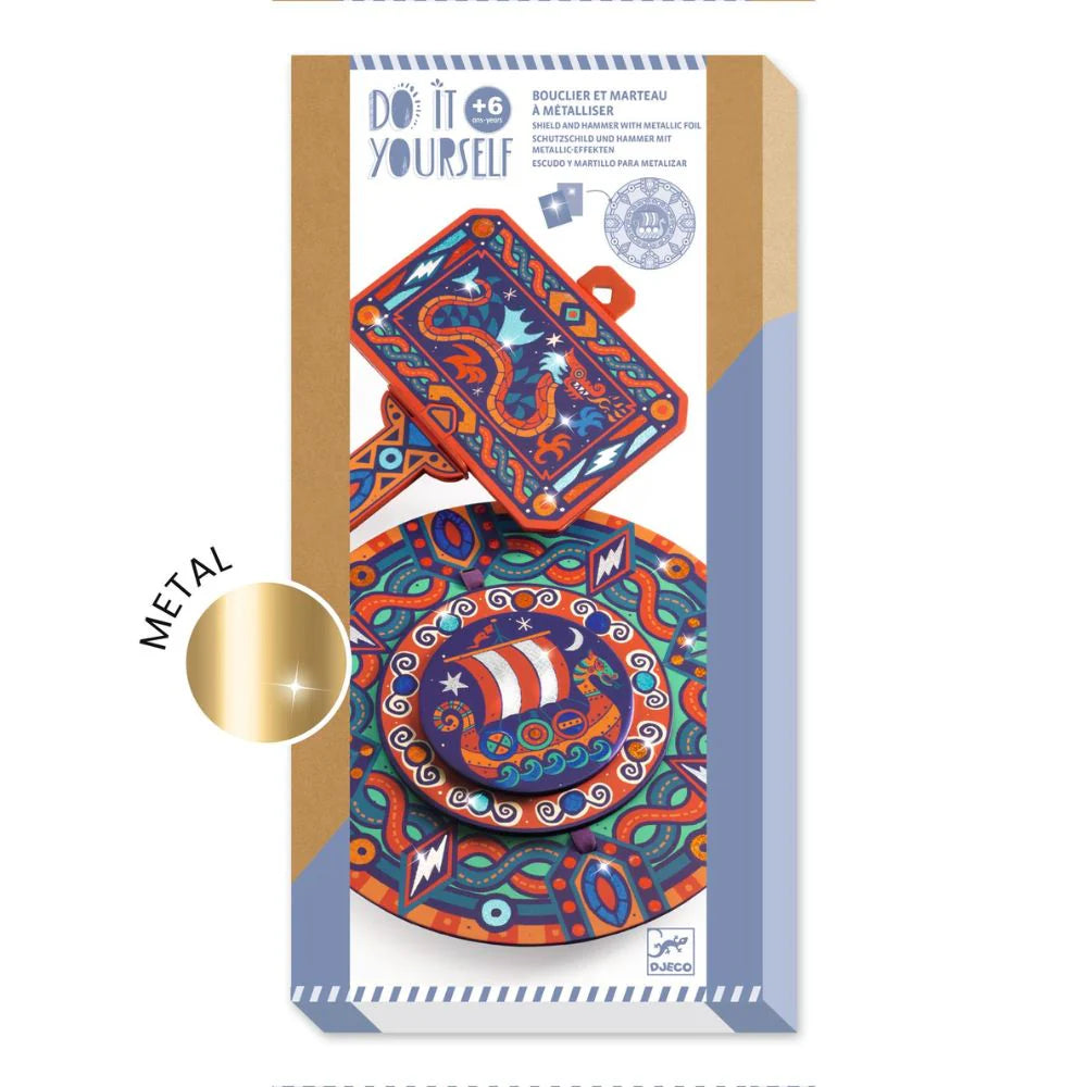 Djeco Do It Yourself - Mosaics and Stickers - Like a Viking