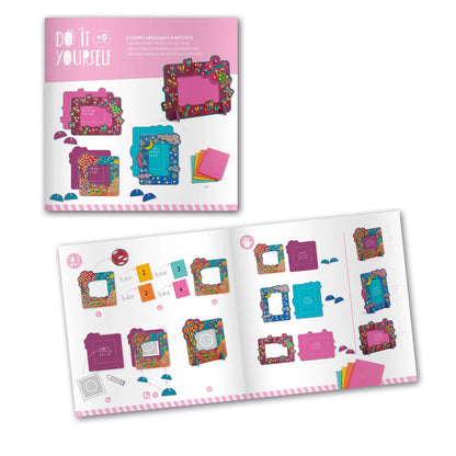 Djeco Do It Yourself Mosaic Photo Frames to Decorate - Fairy