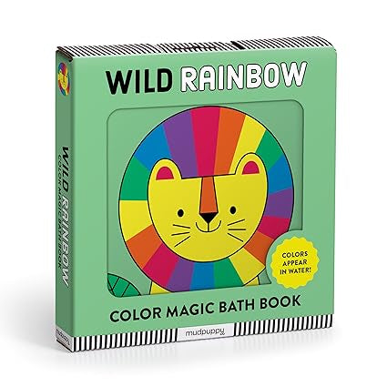 Wild Rainbow Color Magic Bath Book
