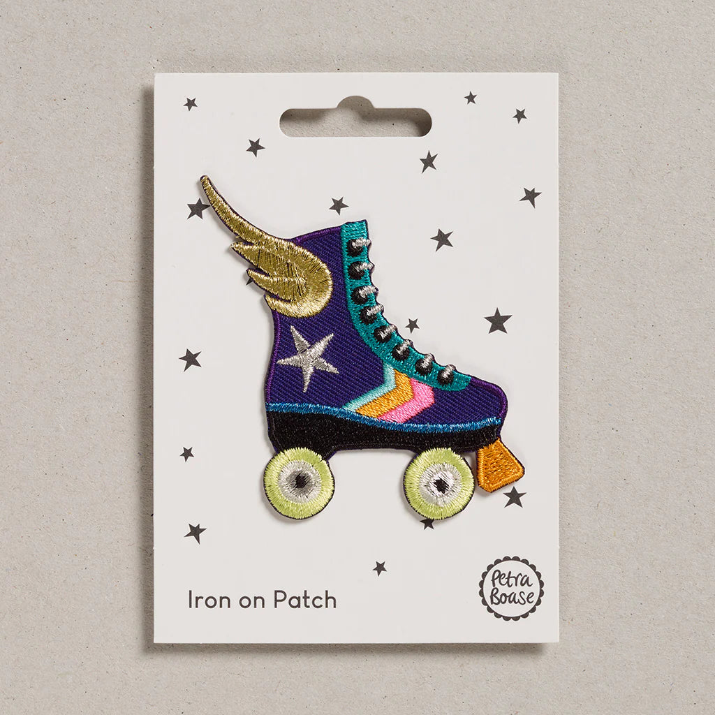 Petra Bose Iron on Patch Roller Skate