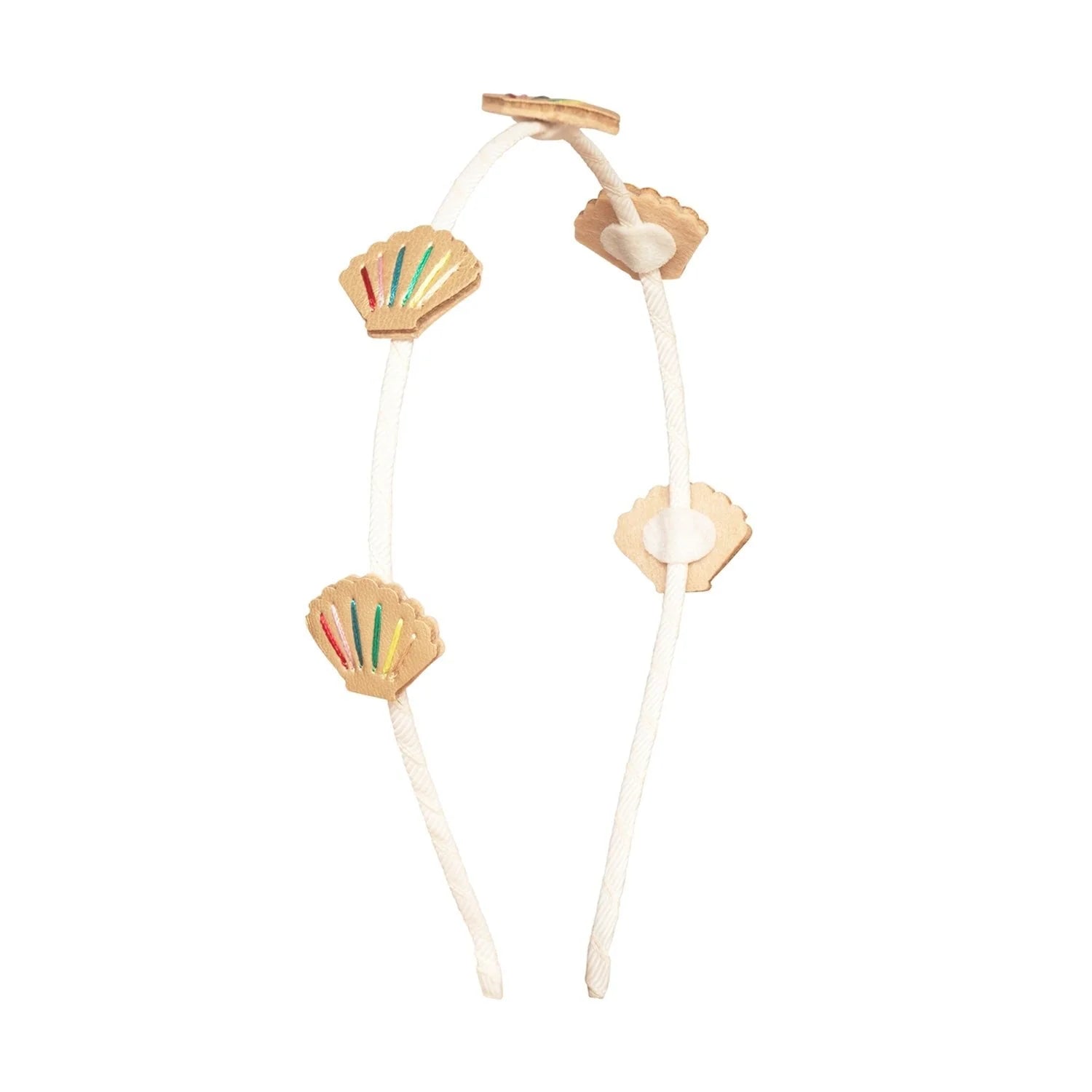 Rockahula rainbow shell headband