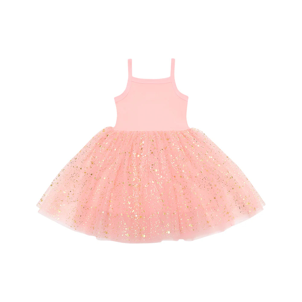 Coral Sparkle Dress