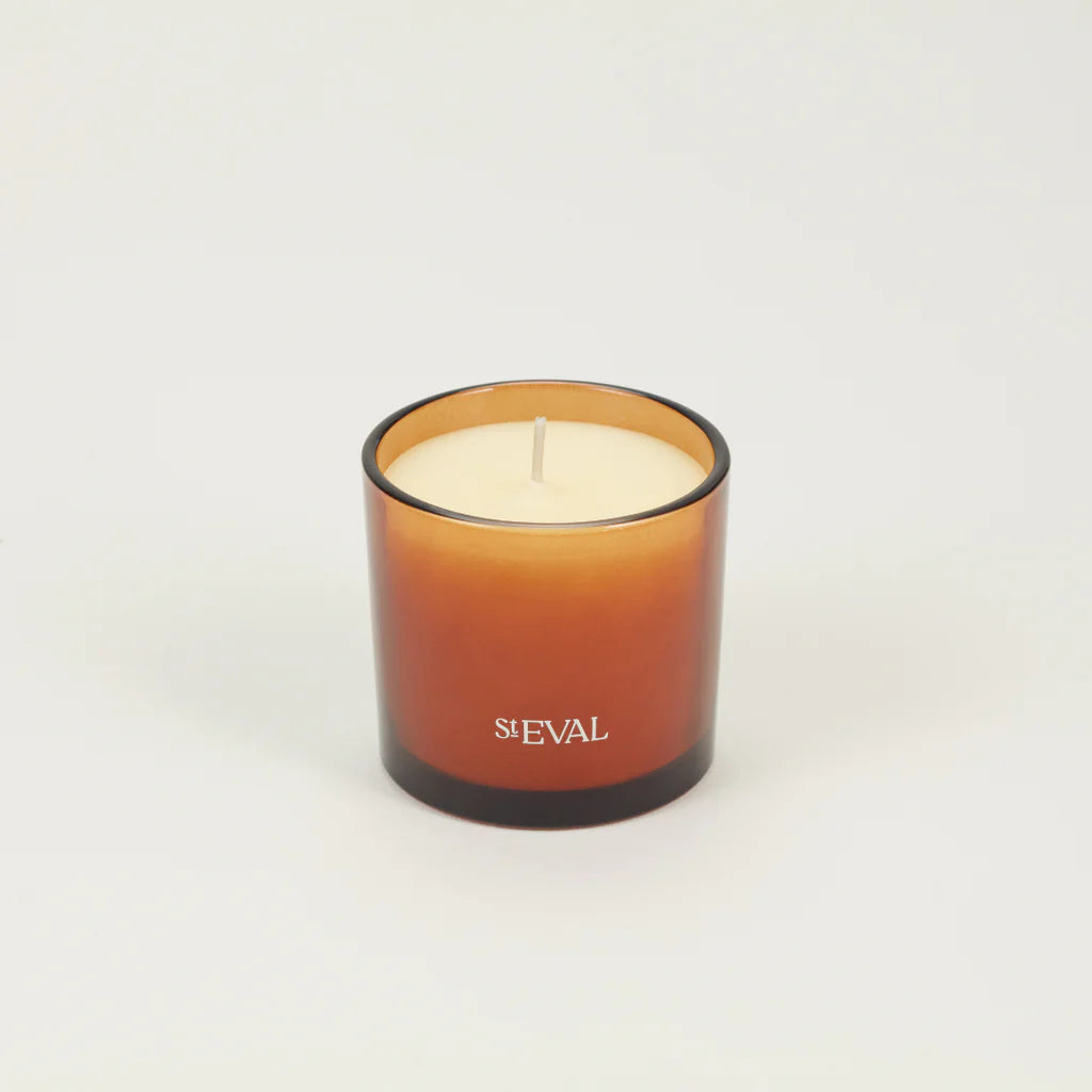 Bay &amp; Rosemary Glass Candle